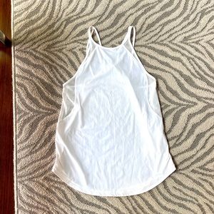 Run off route tank 4 white lululemon new